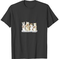 Mofu Sand Kawaii Drawings Tshirt- Mofu Sand Cute Pizza Huts Sticker T-shirts — T-shirts pour hommes