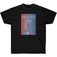 Graphic Design N.ba T-shirt, Kyrie Irving, B.rooklyn N.ets Jersey — T-shirts pour hommes