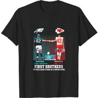 Kelce Brothers T-shirt - Travis Vs Jason Theme