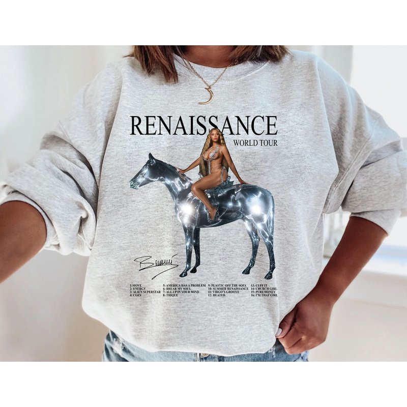 Beyonc Renaissance World Tour Merch Sweatshirt — Mens Hoodies