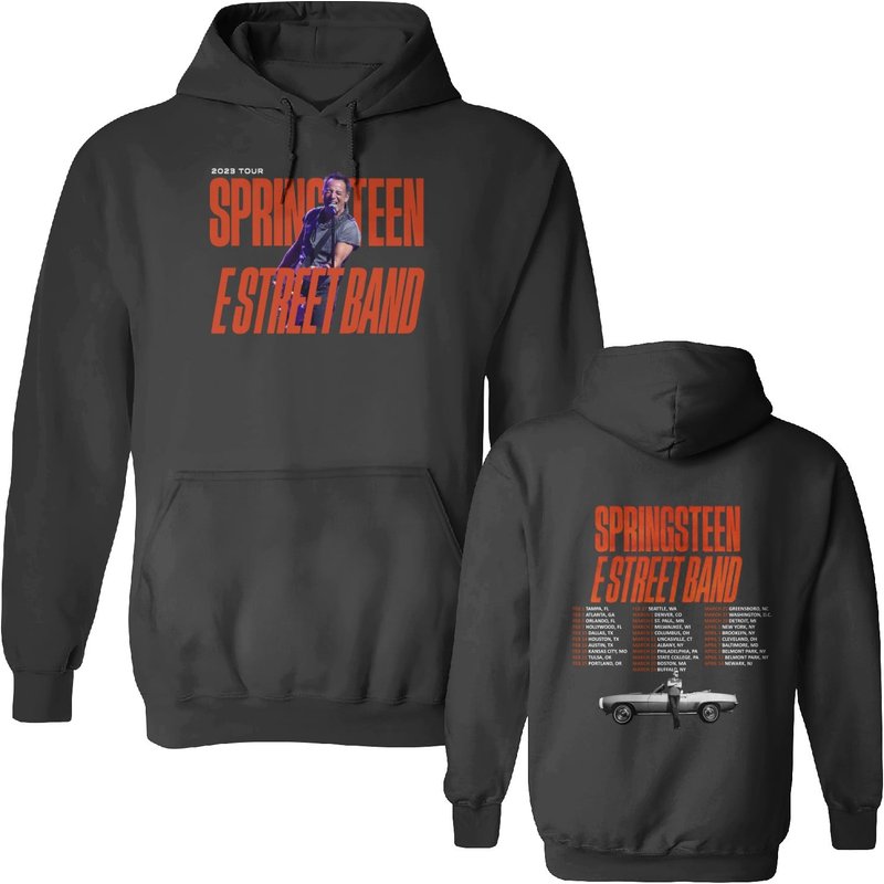 Bruce Springsteen And The E Street Band Tour 2023 Hoodie, Rock Band 2023 Hoodie