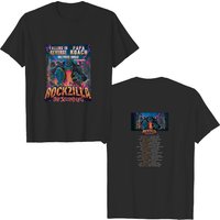 Rockzilla The Second Leg Tour 2023 T-shirt, Falling In Reserve Tee, Papa Roach Bad Wolves T-shirt — T-shirts pour hommes