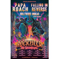 Rockzilla The Second Leg Tour 2023 Poster