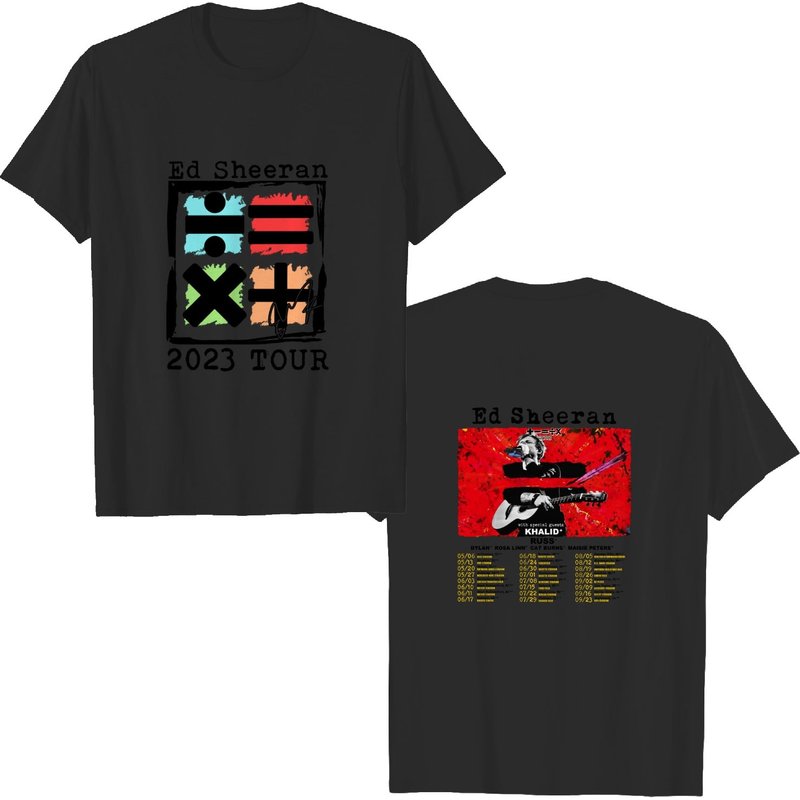 Sheeran Mathematics Tour Shirt 2023 — T-shirts pour hommes