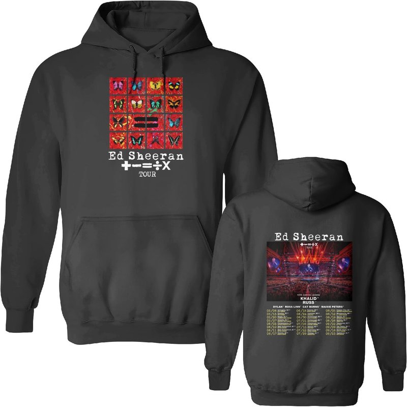 Sheeran Mathematics Tour 2023 Hoodie — Sweats à capuche pour hommes