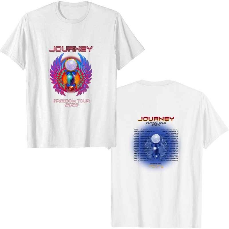 Journey Anniversary Tour 2023 Shirt — T-shirts pour hommes