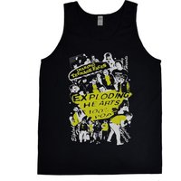 Exploding Hearts, The (making) Teenage Faces Mens Long Sleeve Shirt — T-shirts pour hommes