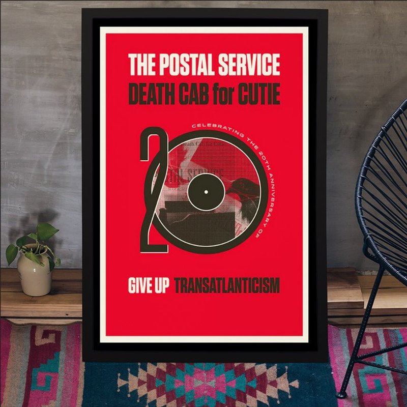 The Postal Service And D.eath Cab For Cutie To Co-headline 2023 Tour Poster — Posters & Prints