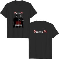 Memento Mori Depeche Mode 2023 T-shirt, 2023 World Tour Concert In Helsinki Finland — T-shirts pour hommes