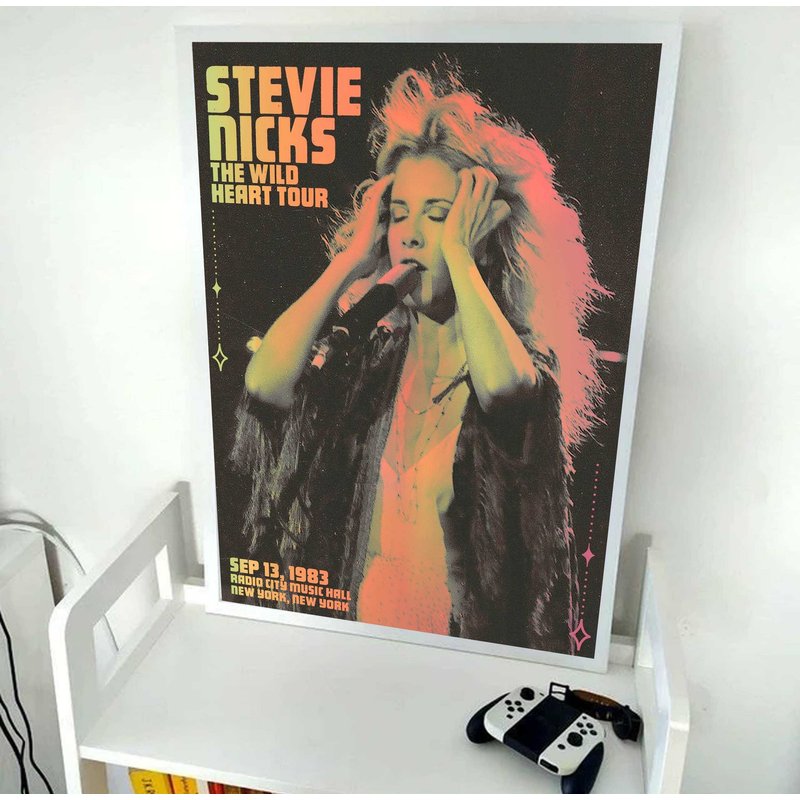 Stevie Nicks Vintage Tour 1983 Poster — Posters & Prints