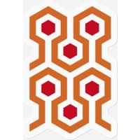 Overlook Hotel Carpet Pattern Stickers