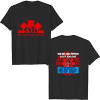 Red Hot Chili Peppers With Post Malone Shirt, Red Hot Chili Peppers T-shirt