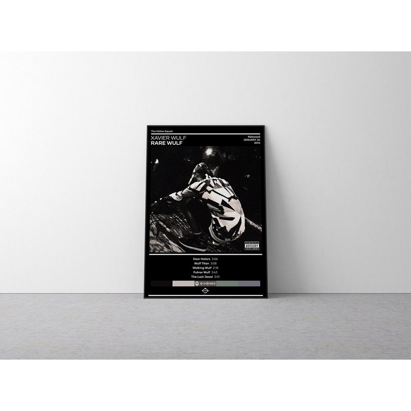 Xavier Wulf Rare Album Cover Poster — Posters & Prints