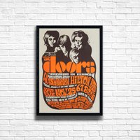 The Doors Concert Print Vintage Music Gig Poster — Posters & Prints