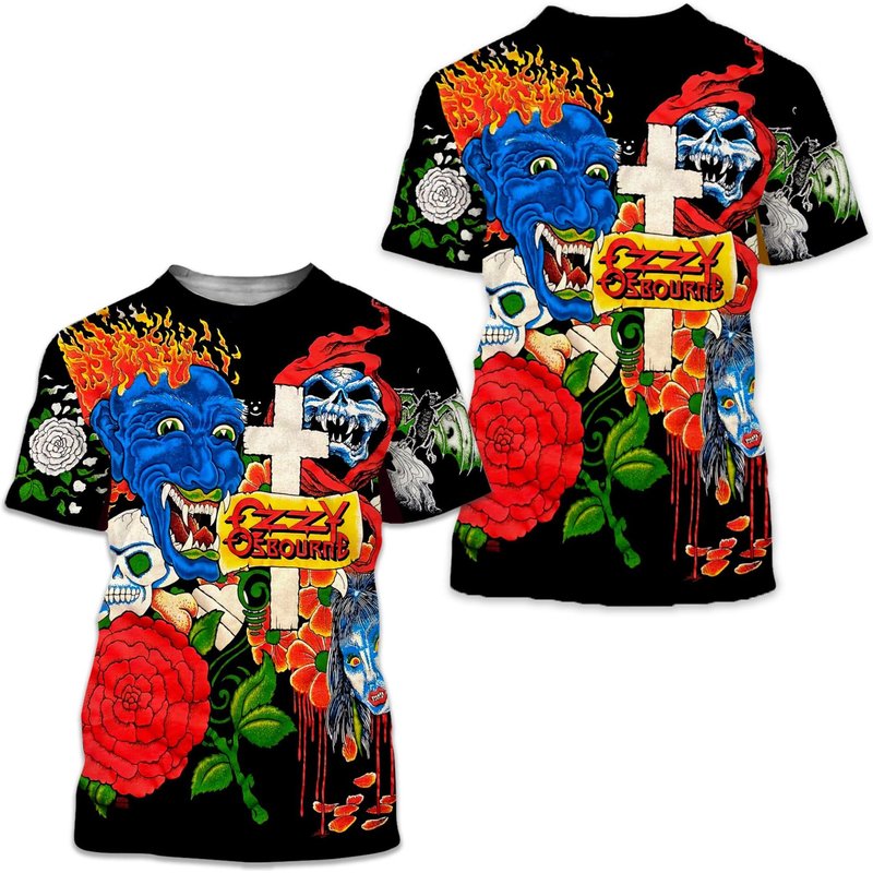 Ozzy Osbourne 1992 Vintage T-shirt — T-shirts pour hommes