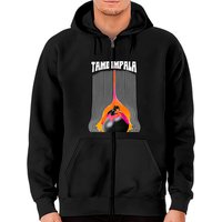 Tame Impala Art Cover Zip Hoodies, Tame Impala Zip Hoodies — Sweats à capuche pour hommes