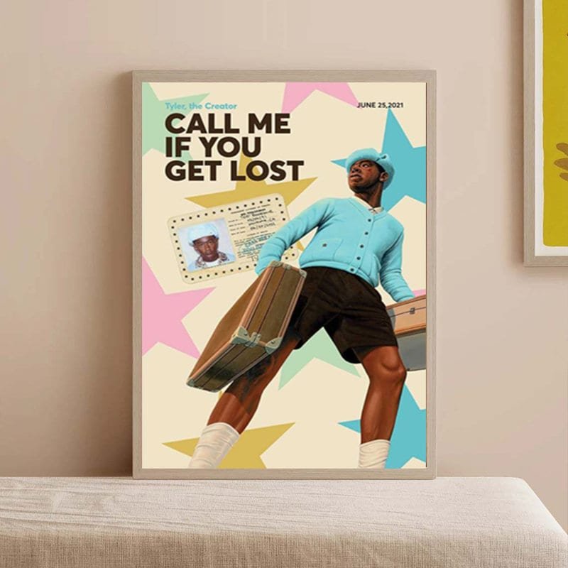 Call Me If You Get Lost Tyler The Creator Poster Room Decor Gift For Fans — Affiches et impressions