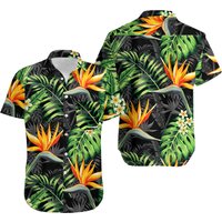 Bird Of Paradise Flower Hawaiian Shirt, Bird Of Paradise Flower Hawaiian Shirt