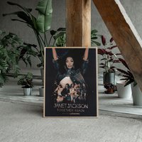 Janet Jackson Announces 2023 Together Again North American Tour 2023 Poster — Affiches et impressions