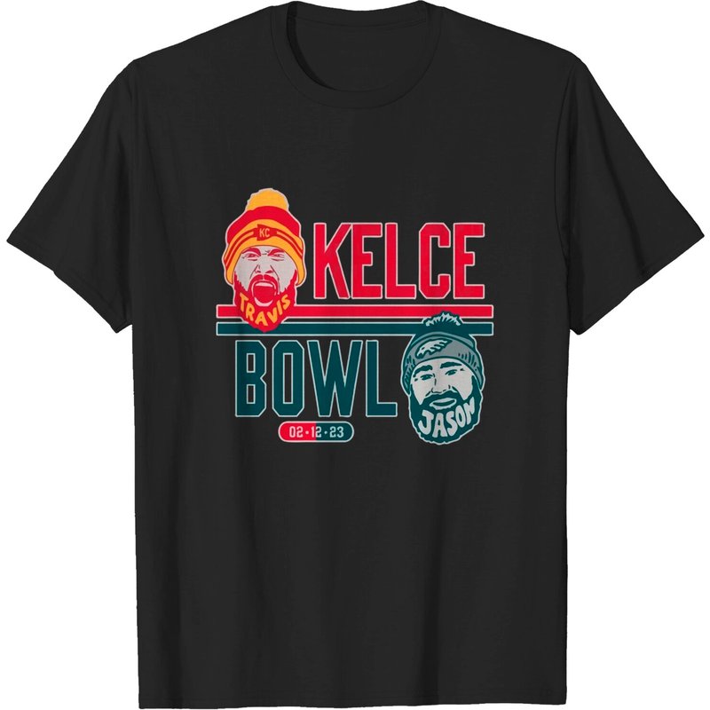 Kelce Brothers Football Shirt - Funny Kelce Bowl — T-shirts pour hommes