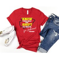 K.ansas City Chiefs Shirt, Know Your Role, Travis Kelce Quote, Kc Shirt — Mens T Shirts