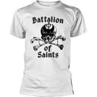 Battalion Of Saints Unisex T-shirt: Skull & Crossbones