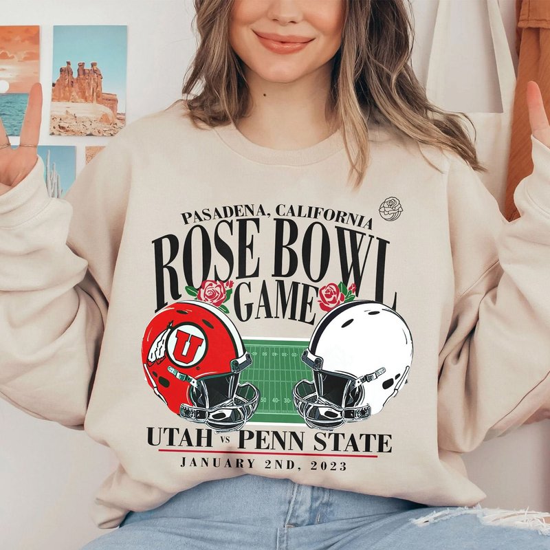 Penn State 2023 Rose Football Bowl Sweatshirt — Sweats à capuche pour hommes