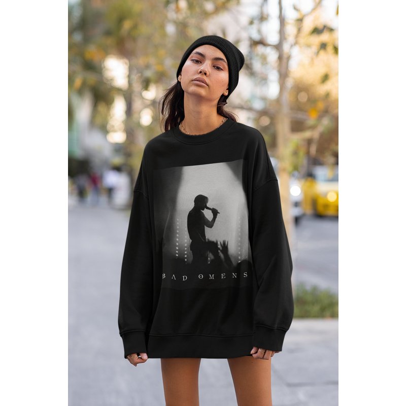 Bad Omens Band Concert Tee, Shinigami 2022 2023 Tour Shirt — Sweats à capuche pour hommes