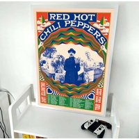 Red Hot Chili Peppers Unlimited Love Tour 2022-2023 Poster — Affiches et impressions