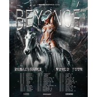 Beyonce Renaissance World Tour 2023 Tour Dates Poster — Affiches et impressions