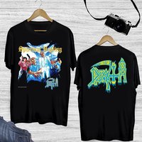 Death 1990 Vintage T-shirt Spiritual Healing / Extremely Rare — T-shirts pour hommes
