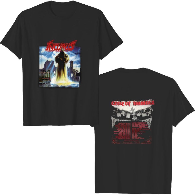 Incubus 1991 Vintage T-shirt Beyond The Unkown Tour / Mega Rare