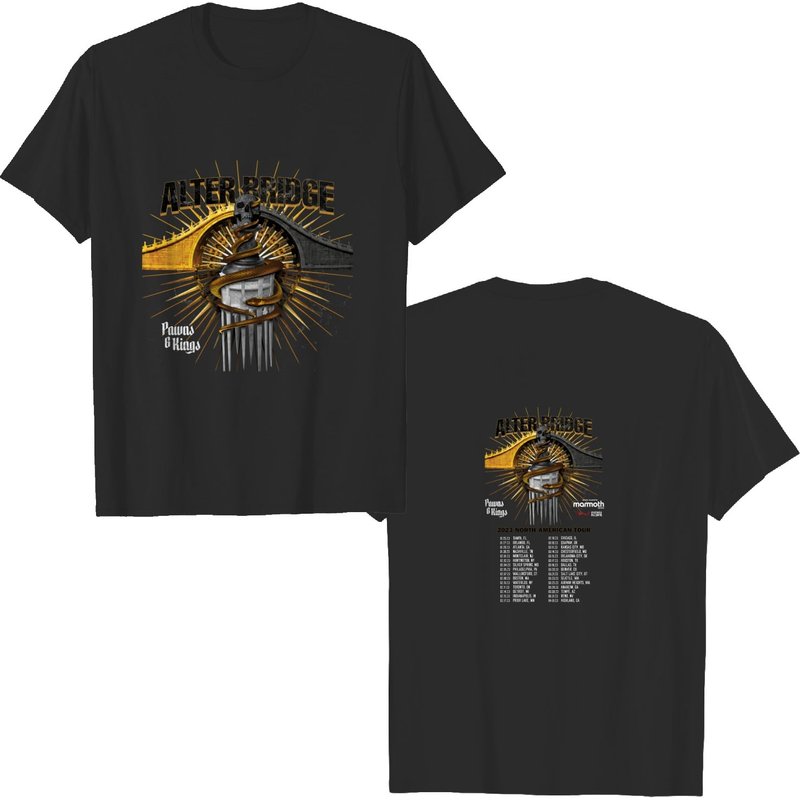 Alter Bridge North American Tour 2023 Shirt, Music 2023 Shirt — T-shirts pour hommes