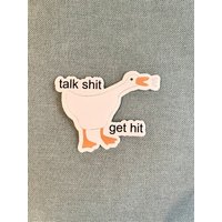 Funny Silly Goose Sticker