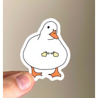 Shy Goose Stickers - Funny Sticker - Skateboard Stickers