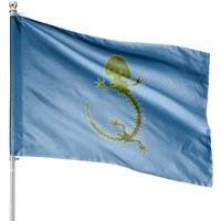 Hellbender Skeleton - Skeleton - House Flags — Drapeaux décoratifs