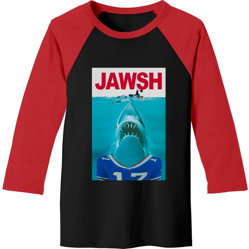 Jawsh / Josh Allen / Jaws / Parody Baseball Tees Baseball Tees