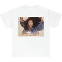Janet Jackson Concert Heavy Cotton Tee Shirt