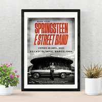 Bruce Springsteen Concert Poster | Tour Poster — Affiches et impressions