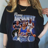 Penny Hardaway Shirt, Penny Hardaway Bootleg Shirt, 90s Vintage Graphic Tee, Orlando Basketball Shirt — T-shirts pour hommes