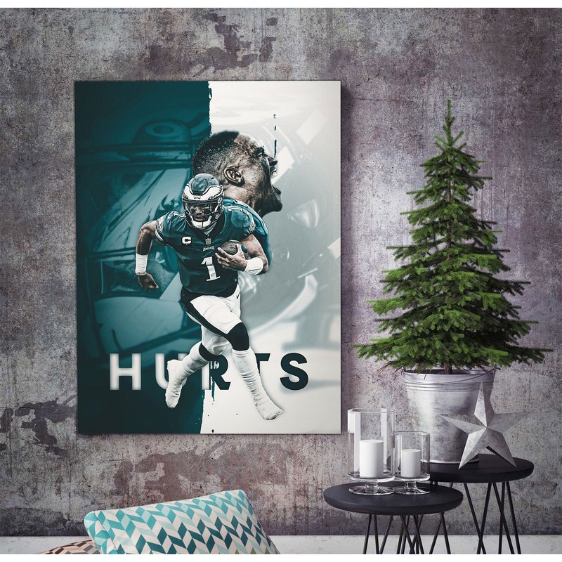 Jalen Hurts Poster, Phila-del-phia Poster — Affiches et impressions