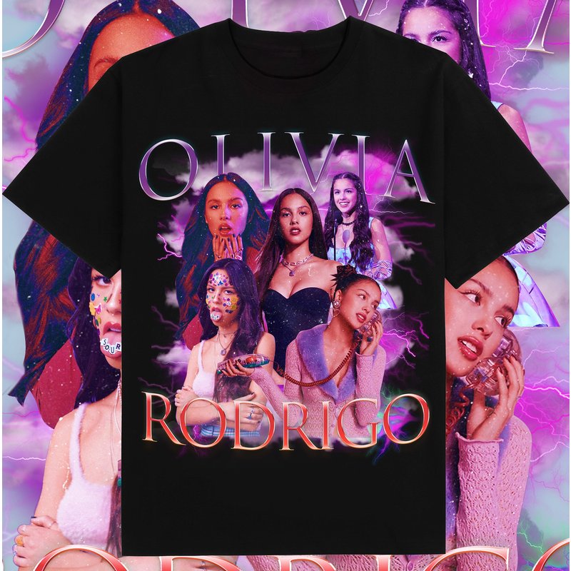 Olivia Rodrigo 90s Vintage Shirt, Olivia Rodrigo The Sour Tour Shirt, Good 4 U Shirt — T-shirts pour hommes