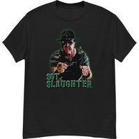 Sgt Slaughter Wrestling Tshirt 80s Tee