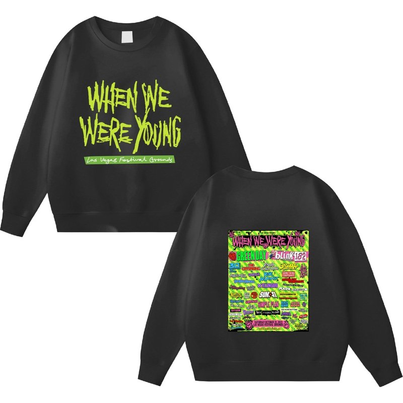 Version 2 When We Were Young Festival 2023 Sweatshirt — Sweats à capuche pour hommes