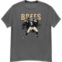 Saints Tshirt- Drew Brees Football Tee — Mens T Shirts