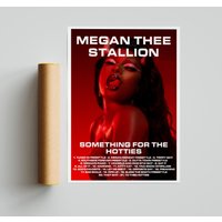 Megan Thee Stallion - Something For Thee Hotties Album Poster — Posters & Prints