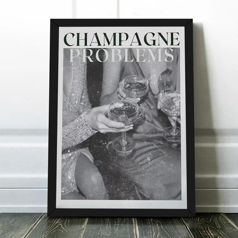 Champagne Problems Album Cover No Poster — Posters & Prints