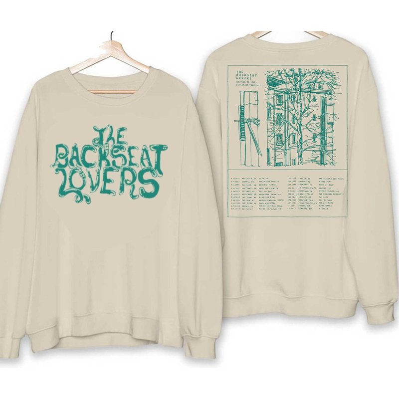 The Backseat Lovers 2023 Tour Shirt, Waiting To Spill Tour 2023, Backseat Lovers Sweatshirt