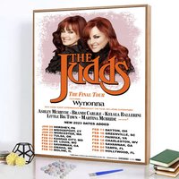 The Judds Final Tour 2023 Poster