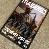Masego Tour 2023 Poster, You Never Visit Me Tour Poster — Posters & Prints